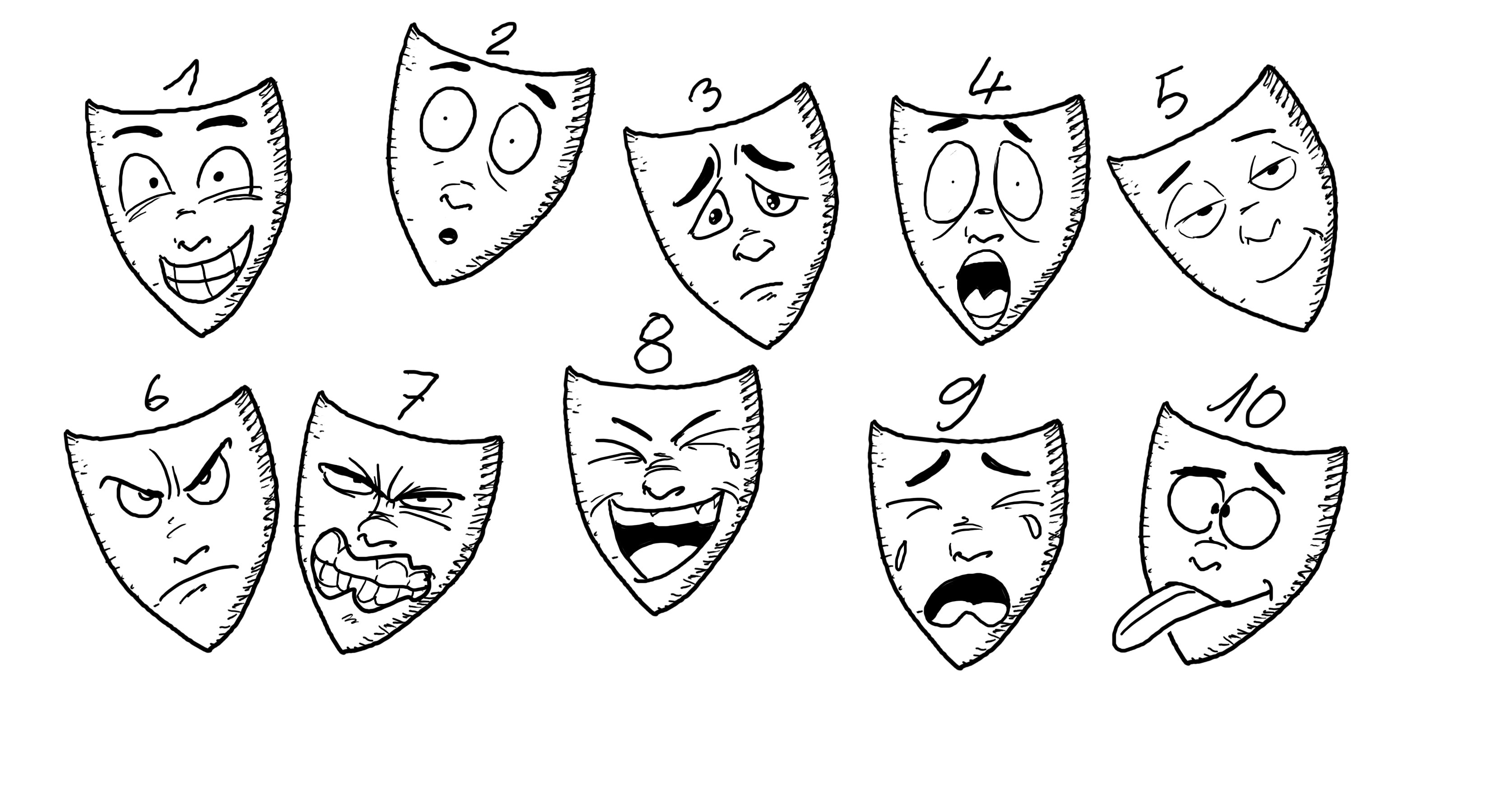 Masks feelings